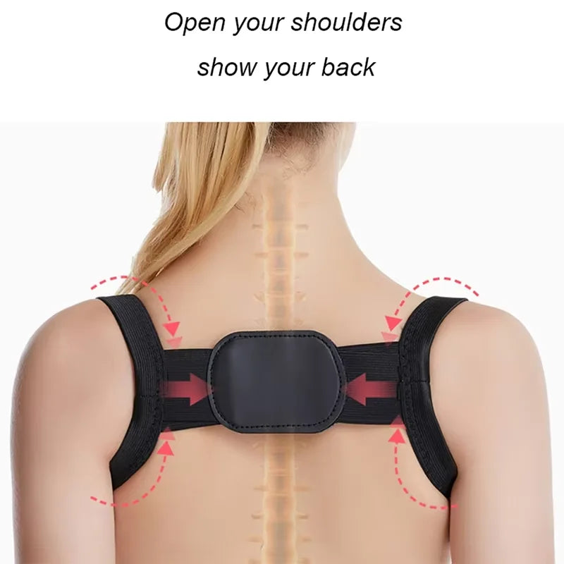Adjustable Posture Corrector - Back & Shoulder Support Belt